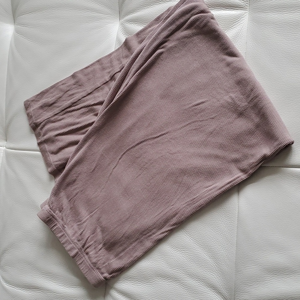 POINT Ribbed Maxi Skirt